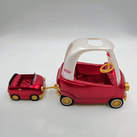 LOL Surprise Little Tikes Car Doll Cat Accessories Cozy Coupe Mc Swag Red Read - Picture 9 of 12